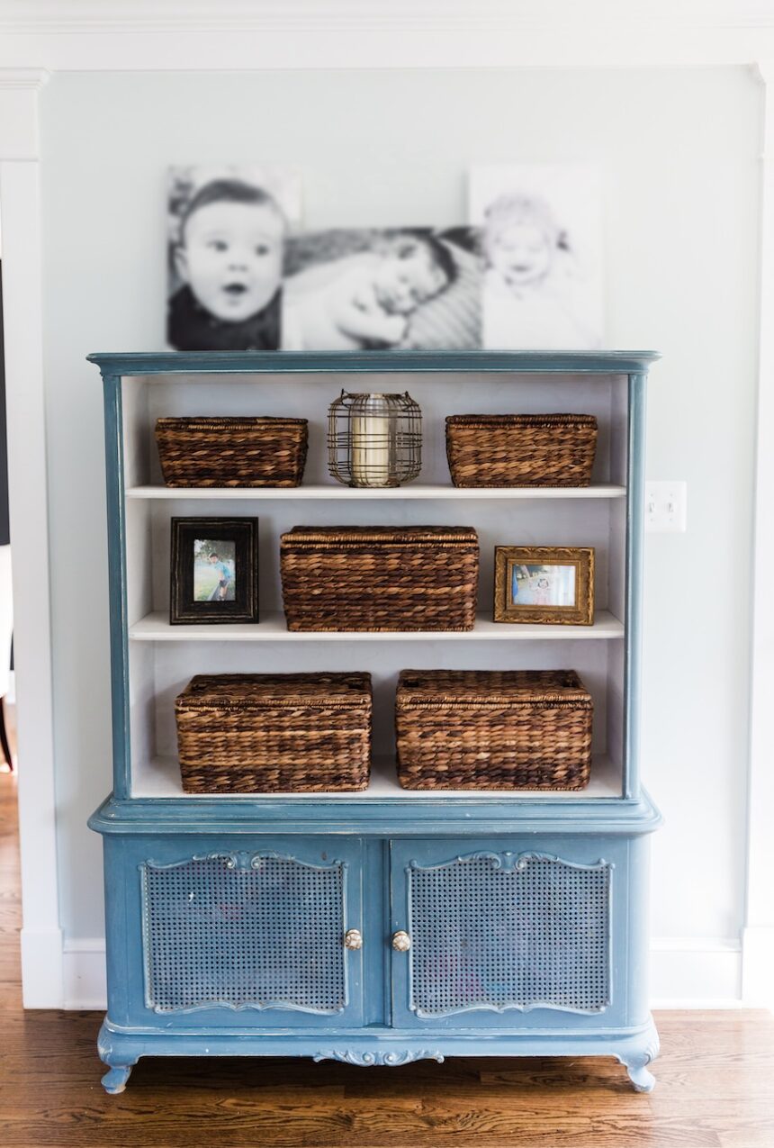 blue-cabinetry-storage-living-room-arlington-va